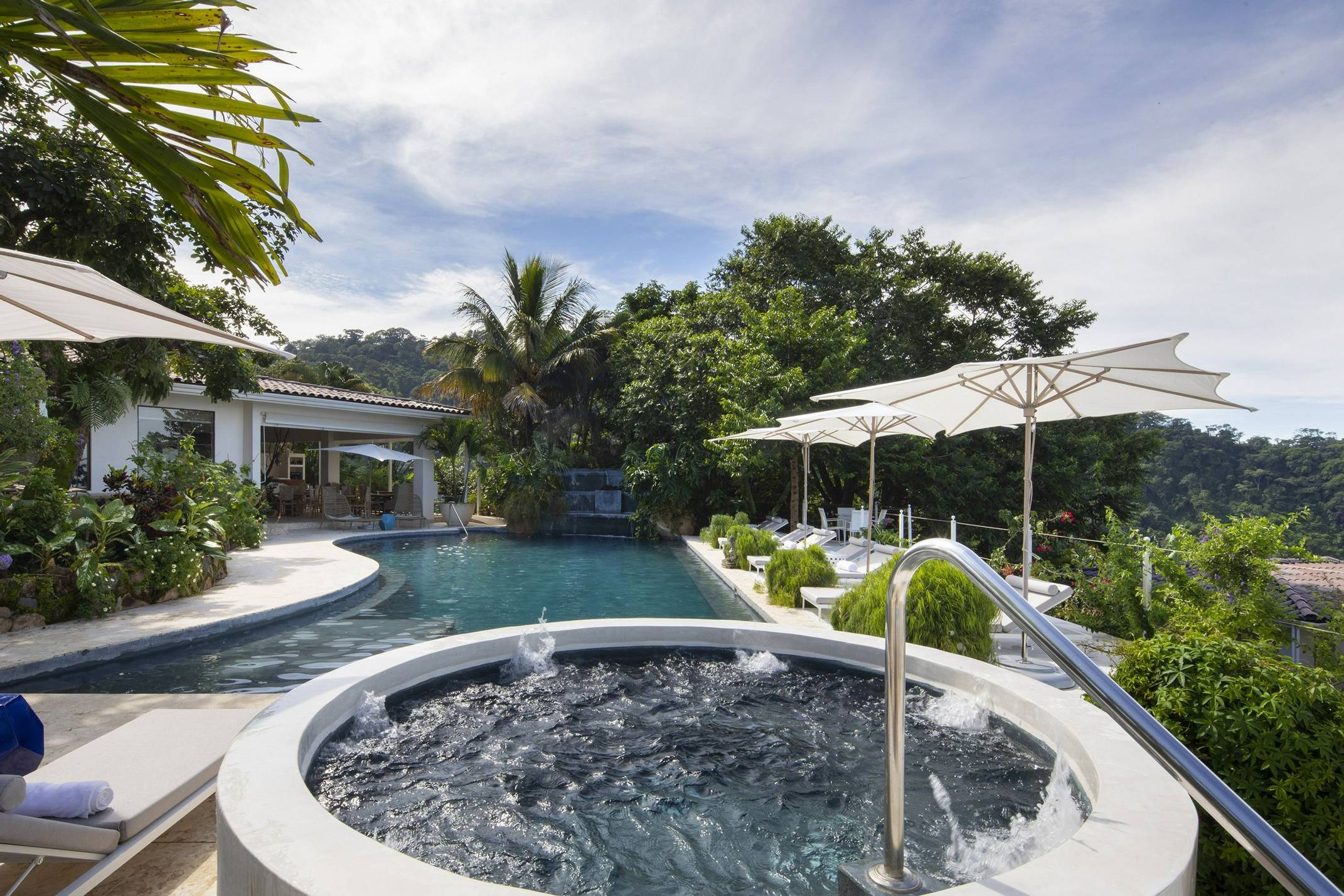 Main pool at The Retreat Costa Rica
